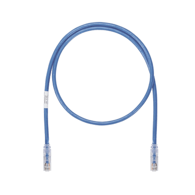 Cable de Parcheo UTP, Cat6A, 26 AWG, CM, Color Azul, 7ft