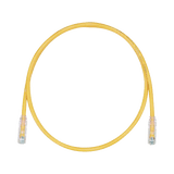 Cable de Parcheo TX6, UTP Cat6, 24 AWG, CM, Color Amarillo, 5ft