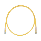 Cable de Parcheo TX6, UTP Cat6, 24 AWG, CM, Color Amarillo, 7ft