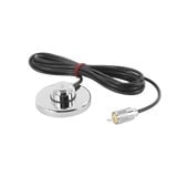 Montaje Magnético para Antenas de 3/4"(NMO), 3.5 m de Cable RG58U y Conector UHF (PL259) Macho.