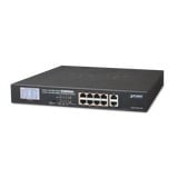 Switch No Adminsitrable PoE+ distancia 250 metros 8 puertos PoE Gigabit + 2 gigabit