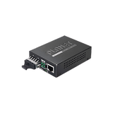 Convertidor de Medios 1000 Mbps UTP/Fibra Óptica Mono-Modo Hasta 20 Km, Conector SC