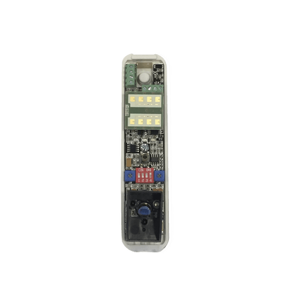 Sensor tipo cortina/ Interior y Exterior/ Funcion antimascara / Doble tecnologia PIR & MW/ Cobertura de hasta 12 metros/ Compatible con cualquier panel de alarma / Cableado