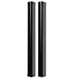 Detector Fotoeléctrico de 100 cm de Altura Tipo Cortina para Detección Perimetral / Con baterías de respaldo / Cobertura de 100 metros en exterior y 200 metros en interior / Alimentación a 110VAC / Batería de respaldo