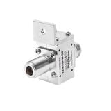Protector RF Coaxial Para 125 a 1000 MHz Con Ceja Frontal Con Conectores N Hembra en Ambos Lados, 50 Ω