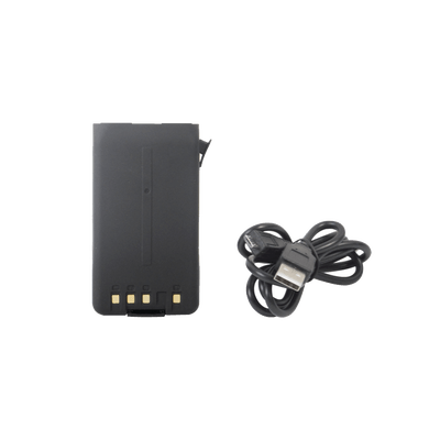 Bateria Li-Ion con Puerto Mini USB 2000mAh para radios Kenwood TK2140/3140/2160/3160/2360/3360/2170/3170/NX220/320 con cargador MicroUSB para cargarla como celular