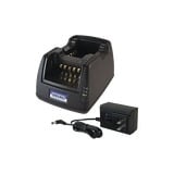 Multicargador rápido Endura de 2 cavidades para bateria NTN4497, para radio Motorola EP450/DEP450/PR400