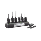 Multicargador de 6 cavidades para radios Kenwood TK3230, Pro Talk XLS.