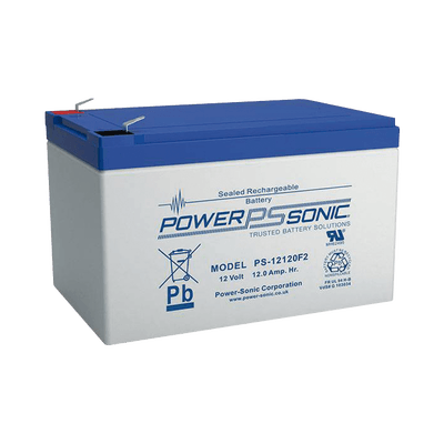 Batería 12V Recargable, 12AH, Para Respaldo, Tecnologías AGM/VRLA, 5 Años Vida Útil, Terminales tipo F2, Reconocida UL , Sin Mantenimiento, Sin Derrames