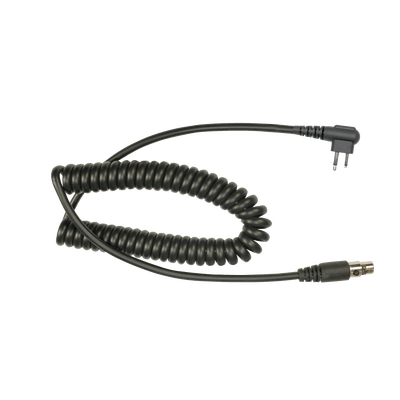 Cable para auricular HDS-EMB con atenuación de ruido para radios Motorola GP-300, SP-50, P-1225, PRO-3150, MAG ONE, DEP-450, EP-450, EP-350 y Hytera TC-500/ 518/ 600/ 610/ 620/ 700/ 1600/ 700EX.