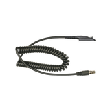 Cable para auricular HDS-EMB con atenuación de ruido para radios Motorola HT-750/ 1250/ 1550, PRO-5150/ 5550/ 7150/ 9150, MTX-850LS, PTX-700/ 760/ 780, Baofeng.