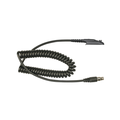 Cable para auricular HDS-EMB con atenuación de ruido para radios Motorola HT-750/ 1250/ 1550, PRO-5150/ 5550/ 7150/ 9150, MTX-850LS, PTX-700/ 760/ 780, Baofeng.
