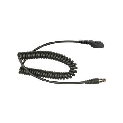 Cable para auricular HDS-EMB con atenuación de ruido para radios HYTERA PD-702/ PD-706/ PD-782/ PD-785/ PD-786/ PT-580.