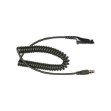 Cable para auricular HDS-EMB con atenuación de ruido para radios MOTOROLA (MOTOTRBO) XPR6500, XPR6550, DEP450, DEP550, DEP550e, DEP570, DGP-4150, DGP-6150, DGP-8550, DGP-5550, APX-7000/ DP-3400.