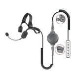 MICRÓFONO DE SOLAPA CON TUBO ACUSTICO P/ KENWOOD TK2402/ 3312/ 2360/ NX220/ NX240/ TKD-240.