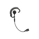 Auricular de gancho para el oído (RESPONDER) con cable de fibra trenzada y conector SNAP. Requiere micrófono de solapa de 1 o 2 hilos de la Serie SNAP.