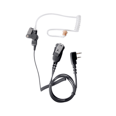 MICRÓFONO DE SOLAPA CON AUDÍFONO DISCRETO P/ ICOM IC-F3G/ IC-F4G/ IC-F3GS/ IC-F4GS/ ICF-3GT/ ICF-4GT/ ICF-4021.