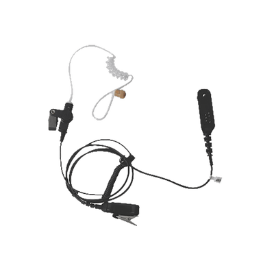 Micrófono de Solapa con Audífono Discreto para Motorola HT-750 / 1250 / 1550 / PRO-5150 / 5550 / 7150/ 9150/ MTX850LS / PTX700