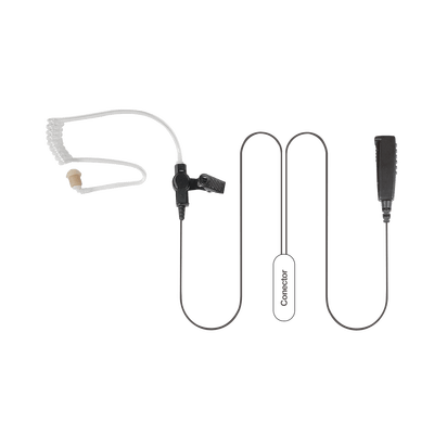 MICRÓFONO AUDÍFONO DE 2 CABLES P/ MOTOROLA HT-750/ 1250/ 1550/ PRO-5150/ 5550/ 7150/ 9150/ MTX-850LS/ PTX700.