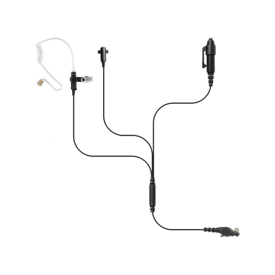 Microphone-Earphone with 3 Wire System for ICOM ICF11/ 14/ 3021/ 3013/ 3103/ 3003