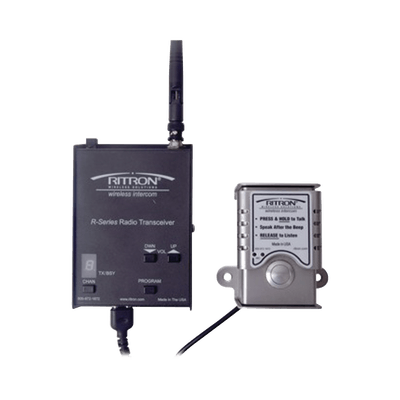 DOORCOM Portero Inalámbrico, Hasta 2 KM, UHF 450-470 Mhz