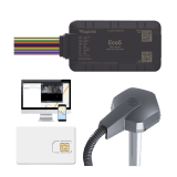 KIT Dispositivo de Rastreo Vehicular/ Sensor nivel de combustible cableado / Conectividad LTE Cat1 y LTE-M / BLE 5.0 / GNSS U-blox / Carcasa IP54 / Batería Interna de Respaldo / Detecta Interferencias / Incluye: EPCOMGPSCODE, TD6001000 y SIM500MB2Y