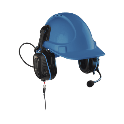 Audífonos inteligentes de uso rudo para casco con filtrado de ruido, con bluetooth, comunicación de corto alcance, IS para radios de 2 vías Digitales y Análogos