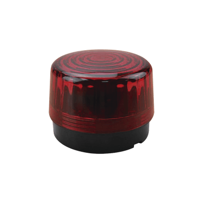 Luz Estroboscópica LED (55) / Patrones de Parpadeo Ajustables / 8 Patrones / Batería de Respaldo / 12-24 Vcc/Vca / Resistente al Clima IP66/IP55