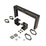 Rack Abierto, Con Montaje para Charola Porta Cables, Para Uso Como Punto de Consolidación, 4UR, Color Negro