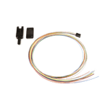 Kit Breakout de 12 fibras, para convertir fibra (Loose Tube) de 250 a 900 micras, 1 metro