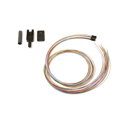 Kit Breakout de 24 fibras, para convertir fibra (Loose Tube) de 250 a 900 micras, 1 metro