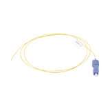Pigtail de Fibra Óptica SC/UPC Simplex, Monomodo OS1/OS2 XGLO, OFNR, Color Amarillo, 1 Metro