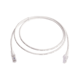 Patch Cord MC6 Modular Cat6 UTP, CM/LS0H, 5ft, Color Blanco