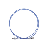 Patch Cord MC6 Modular Cat6 UTP, CM/LS0H, 5ft, Color Azul, Diámetro Reducido (28AWG)
