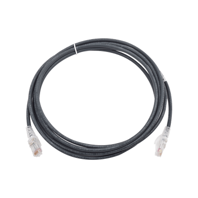 Patch Cord MC6 Modular Cat6 UTP, CM/LS0H, 7ft, Color Negro
