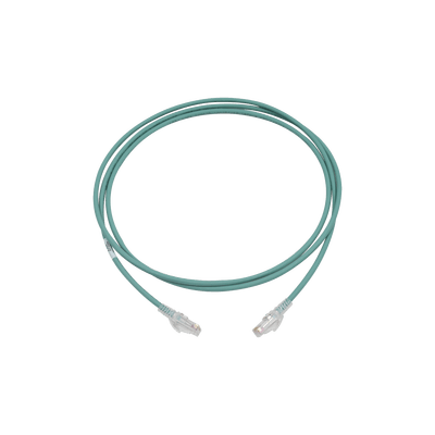 Patch Cord MC6 Modular Cat6 UTP, CM/LS0H, 7ft, Color Verde
