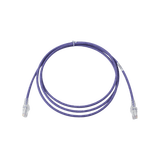 Patch Cord MC6 Modular Cat6 UTP, CM/LS0H, 7ft, Color Violeta, Versión Bulk (Sin Empaque Individual)