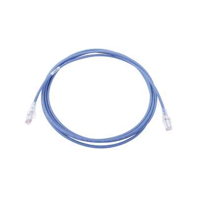 Patch Cord MC6 Modular Cat6 UTP, CM/LS0H, 10ft, Color Azul