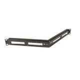 Patch Panel MAX de 24 Puertos, Modular (Vacío), Angulado, 1UR