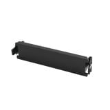 Placa adaptadora Quick-Pack, Ciega, Color Negro