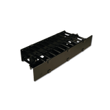 Organizador de Cable Horizontal RS3, Doble, Para Rack de 19in, 4in de profundidad, 2UR