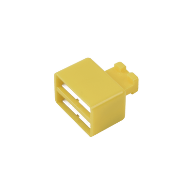 Clip de Puente, Para Uso con Regletas S66 de Siemon, de 1 par, Color Amarillo