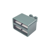 Clip de Puente, Para Uso con Regletas S66 de Siemon, de 1 par, Color Verde