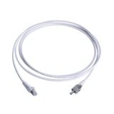 Patch Cord TERA Cat5e 10/100BASE-T, de 2 pares y conector modular, LS0H, Color Blanco, 3 metros