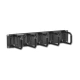 Organizador de cable, para montaje aéreo, con 5 soportes, 2UR