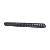 Patch Panel UTP Z-MAX de 48 puertos, Precargado con Jacks Categoría 6, Plano, 1UR