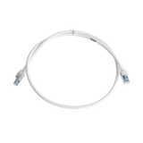 Patch Cord Z-MAX Cat6A S/FTP, CM/LS0H, 3ft, Color Blanco