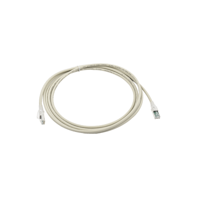 Patch Cord Z-MAX Cat6A S/FTP, CM/LS0H, 10ft, Color Gris, Versión Bulk (Sin Empaque Individual)