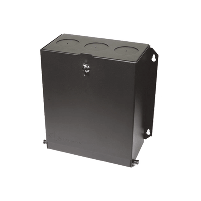 Caja de Zona (Punto de Consolidación), De 24 Puertos, Ideal para soportar cableado en una gran variedad de áreas de trabajo, compatible con Conectores MAX, Z-MAX, o TERA, Color Negro