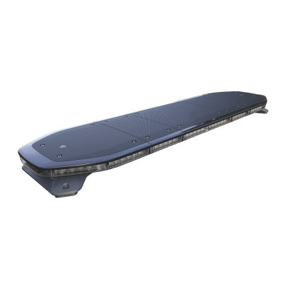 Barra de luces LED de 48", 216 LED, Dual Color, Programable, Rojo/Azul/Ámbar/Claro, Ideal para Equipar Unidades de Seguridad Publica con Domos Negros